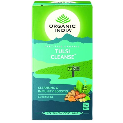 Organic India Organski Tulsi cleanse čaj u 25 kesica, 50 porcija Slike