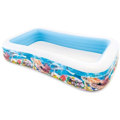 Intex Swim Center obiteljski bazen 305 x 183 x 56 cm s morskim uzorkom Cijene