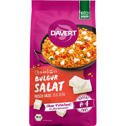 Davert Bio bulgur salata - 170 g Cijene