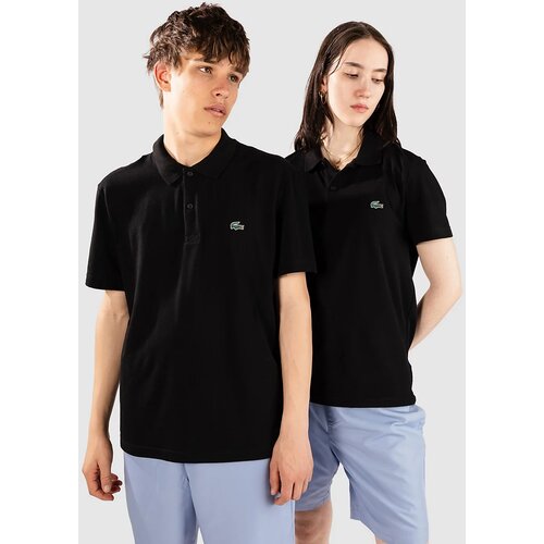 Lacoste Regular Fit Cotton Blend Polo black Slike