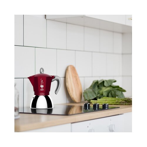Bialetti Moka pot new induction 6 cup crvena Cene