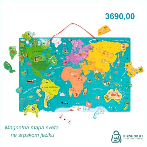 Pino mapa sveta Cene