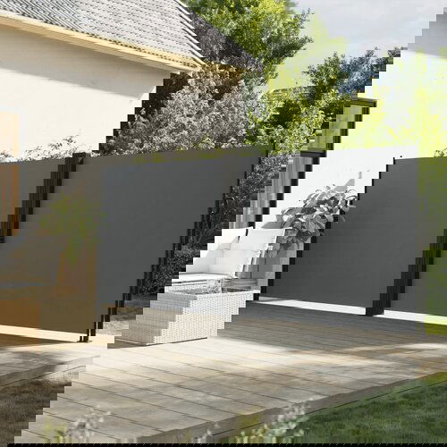 VidaXL Zložljiva stranska tenda antracitna 180x600 cm Slike