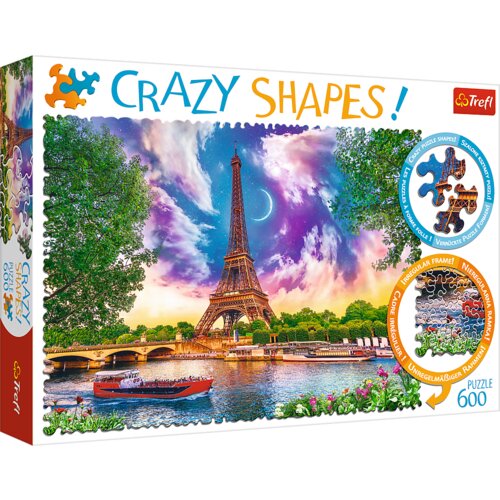 Puzzle 600 Crazy Shapes - Niebo nad Paryżem 11115 Cijene