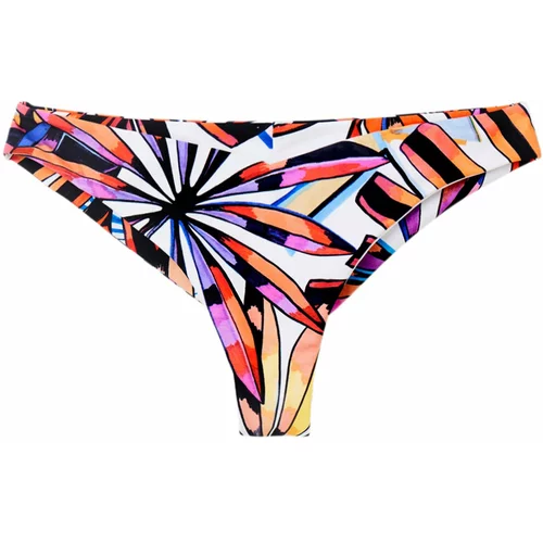Desigual Bikini hlačke 'Playa' svetlo oranžna / svetlo roza / črna / bela