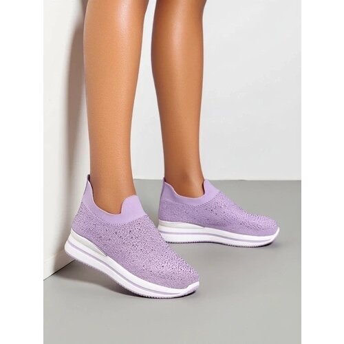Resti Slip-on women's sports shoes with rhinestones Adeq Cene