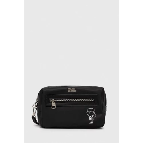 Karl Lagerfeld Kozmetička torbica boja: crna