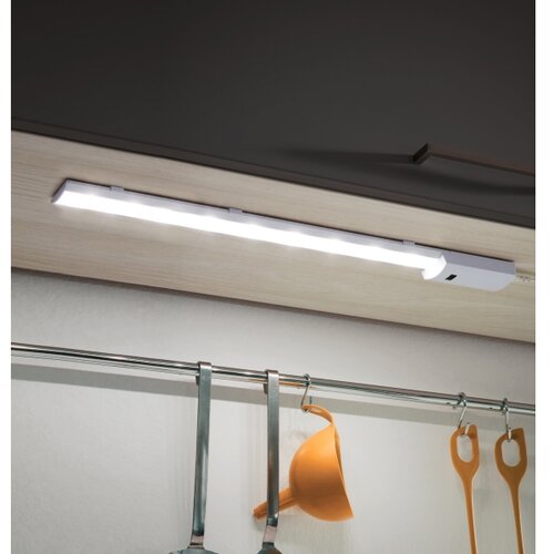 Eglo teya podelementna/1, led, 8,1w, 850lm, sa senzorom, d600, srebro/bela Cene