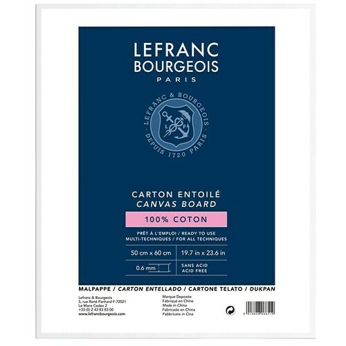 Lefranc & Bourgeois Pleskarski karton Louvre (50 x 60 cm, 280 g/m&sup2;) Cene