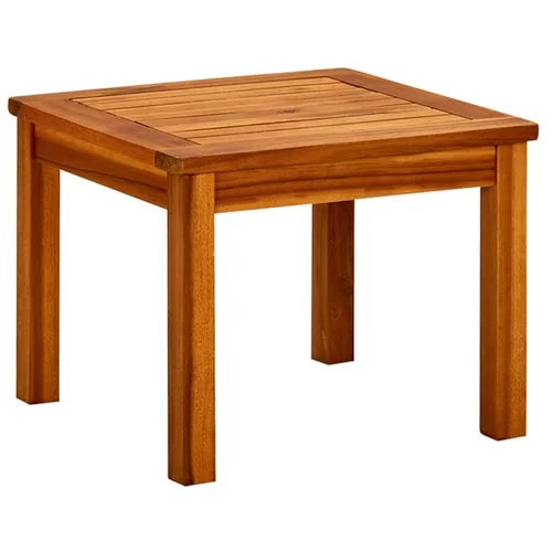  Vrtna klubska mizica 45x45x36 cm trakacijev les