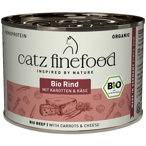  Ekonomično pakiranje: catz finefood Bio 24 x 200 g - Bio govedina Cijene