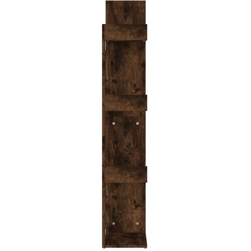  za knjige boja dimljenog hrasta 48x25,5x140 cm drveni Slike