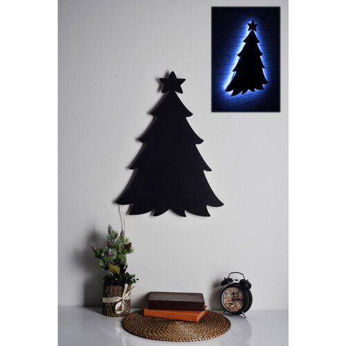 Wallity zidna led dekoracija christmas pine 2, 23 x 28 cm, 20.16 w, plava Cene