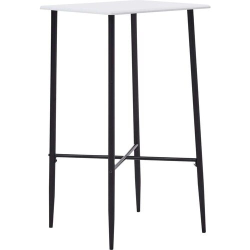  Barski stol bijeli 60 x 60 x 111 cm MDF Slike