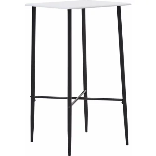  Barski stol bijeli 60 x 60 x 111 cm MDF
