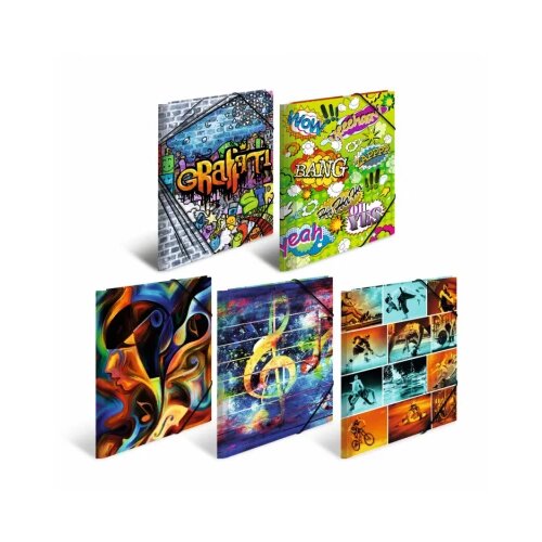 Fascikla PP sa gumicom ARTLINE SPORT, 240 x 320 x 15 mm Herma 04CF19833S Slike