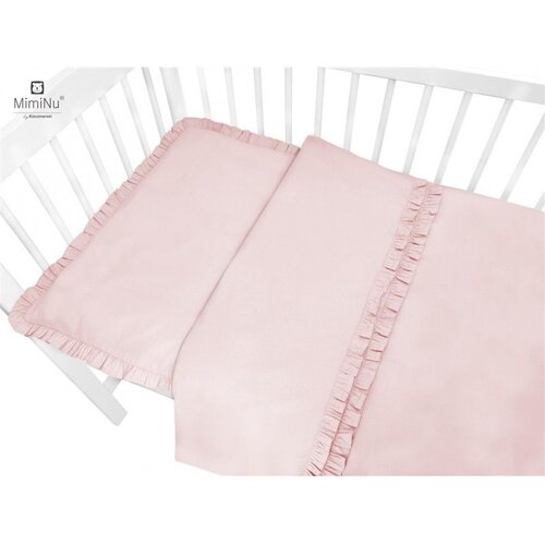 MimiNu posteljina za bebe 2 elem Royal Powder Pink Cijene