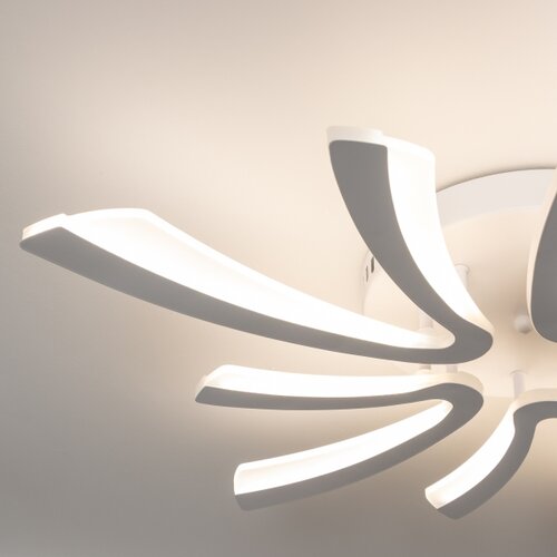  Brilagi - LED prigu&amp;scaron;iva plafonski luster TWIST LED/55W/230V 3000-6500K bela +daljinski upravljač Slike