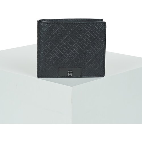 Tommy Hilfiger Denarnice TH MONOGRAM CC AND COIN Črna Slike