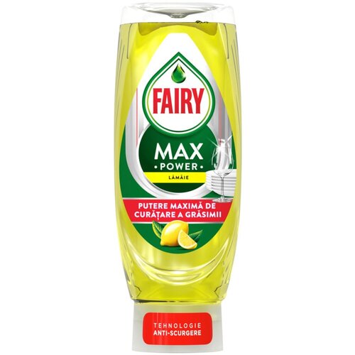 Fairy max power lemon tečnost za pranje sudova, 545ml Cene
