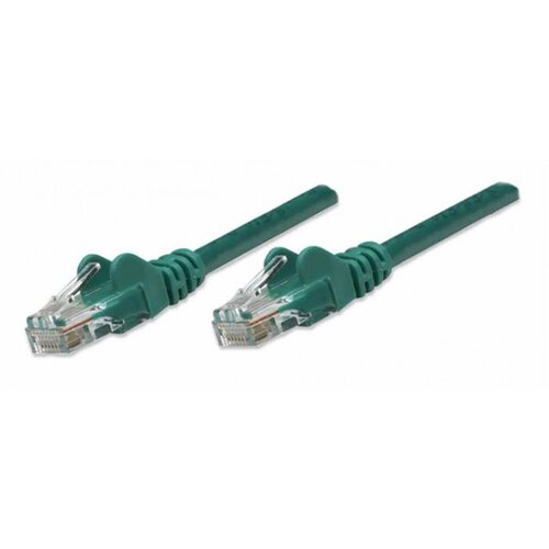 Intellinet 730457 RJ45 omrežni kabel\, Patch kabel CAT 6 U/UTP 20.00 m zelena 1 kos, (20419805) Cene