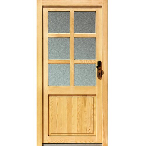 lesena večnamenska vrata model amrum 98 cm x 200 cm odpiranje desno smreka natur Cene