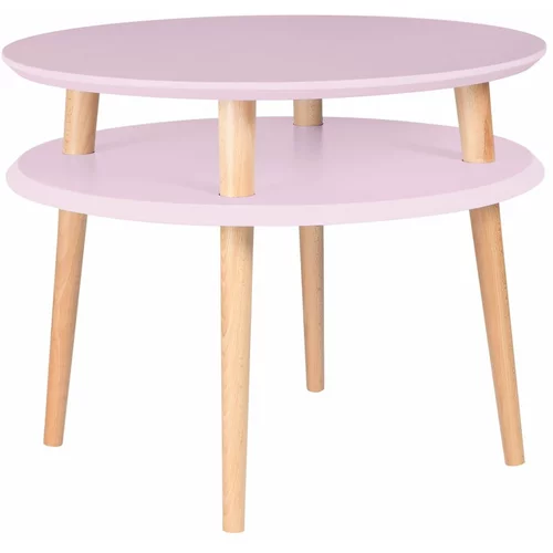 Ragaba Rožnata kavna mizica UFO, Ø 57 cm