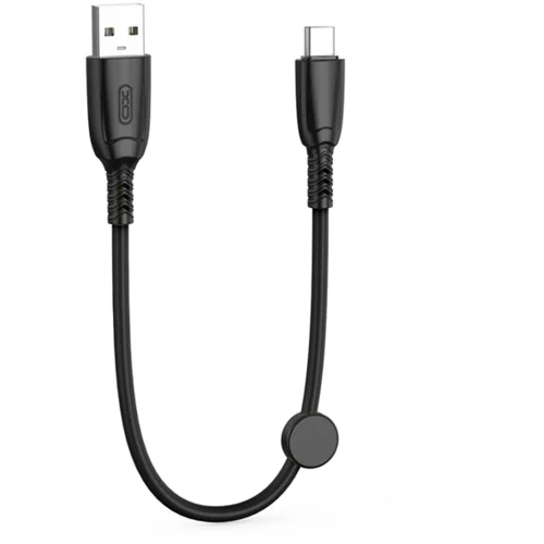 XO Kabel NB247 USB - USB-C 0,25m 6A črn, (21099201)