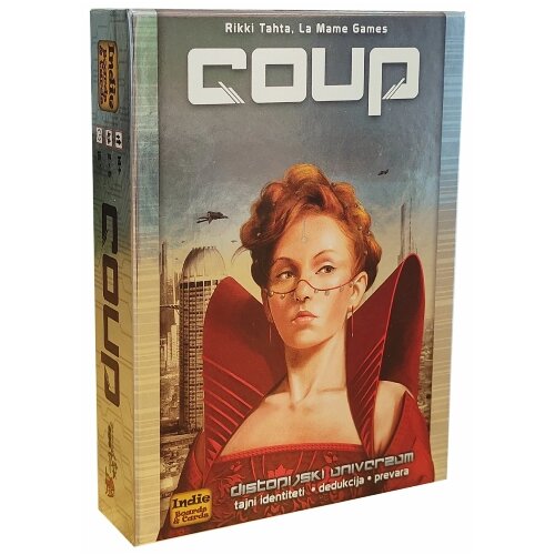 Indie Boards and Cards društvena igra Coup Cene