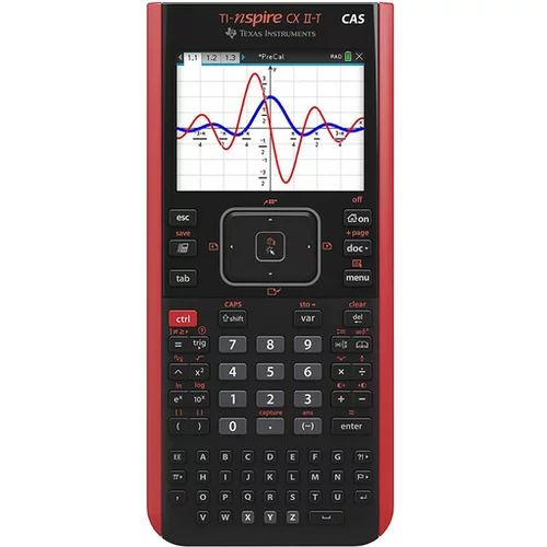 Texas grafični kalkulator Ti-Nspire, CX II-T CAS
