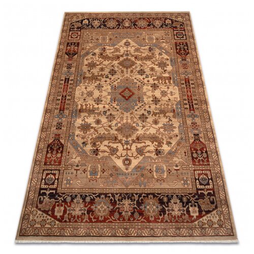 RugsX Volnena preproga KESHAN Čopki, orientalski 1255/53525 bež / oranžna 200x290 cm, (5000176124) Cene