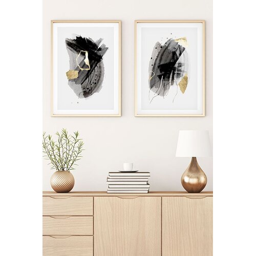 WALLXPERT Uramljena slika Huhu26, 30x40 cm , 2 dijela Cene