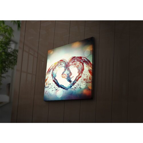 Wallity Slika sa LED osvetljenjem 4040İACT-50, 40x40 cm Cene