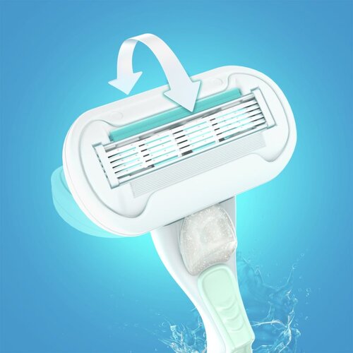 Gillette extra smooth sensitive dopune za brijač 4 komada Slike