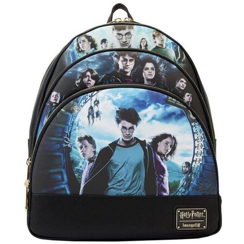 Loungefly harry potter trilogy series 2 triple pocket mini backpack Cene