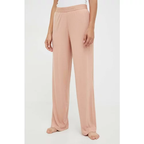 Calvin Klein Underwear Spodnji del pižame ženski, roza barva