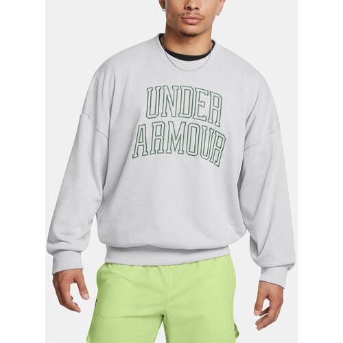 Under Armour Men's sweatshirt UA Icon HWT Terry OS Crew-GRY - Men's Cene