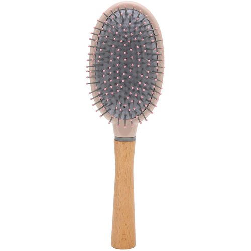 Generic Paddle krtača za lase z glavnikom z zračno blazino, masažna krtača za lasišče z lesenim ročajem za razčesavanje in glajenje las, primerna za vaš tip las, (21127234) Cene