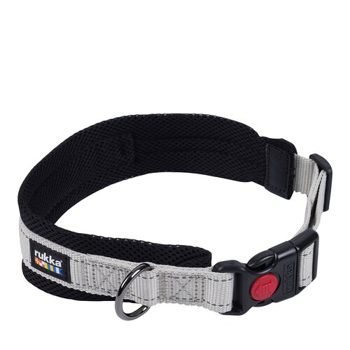 Rukka Pets Rukka® Bliss Eco ovratnica, siva - Velikost XS: obseg vratu 25 - 35 cm, obseg traku 15 mm Cene