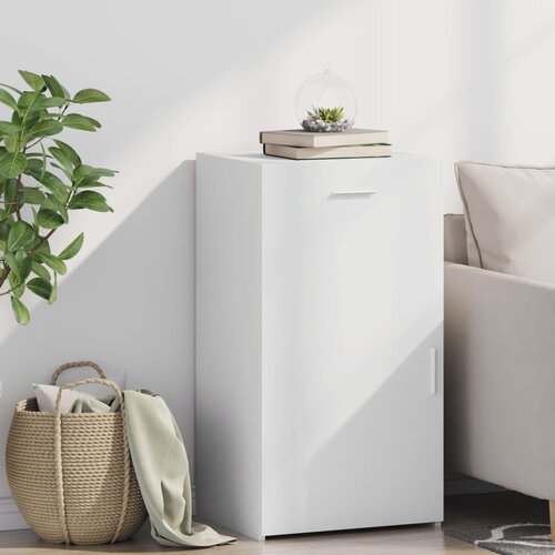 vidaXL Komoda bijela 50 x 42,5 x 93 cm od konstruiranog drva Cijene