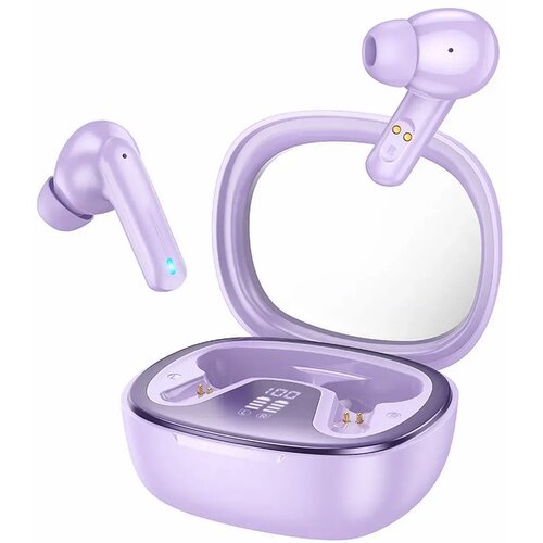 Hoco bežične bluetooth slu&amp;scaron;alice tws EQ6 ljubicaste Slike