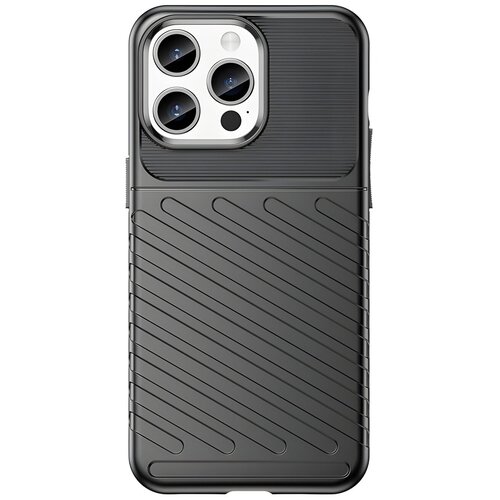  Otporna Thunder futrola za Apple iPhone 15 Pro Max - Crna KP27660 Slike