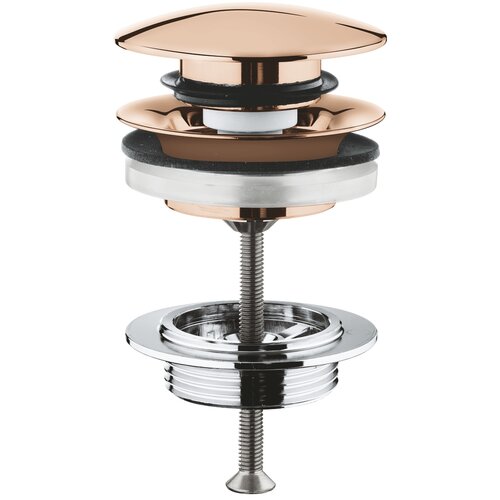 Grohe pop-up sifon za umivalnik - supersteel (65807DC0) Slike