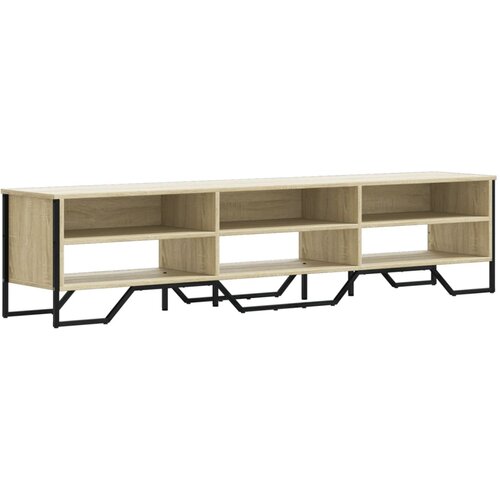 Maison Chic TV omarica - TV stojalo - Televizijska omarica sonoma hrast 180x34x41 cm inženirski les, (21698792) Cene
