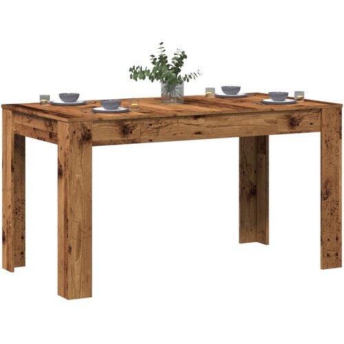  Blagovaonski stol staro drvo 140x74,5x76 cm konstruirano drvo Cene