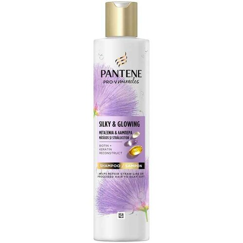 Pantene Silky & Glowing šampon za kosu, 250ml Cene