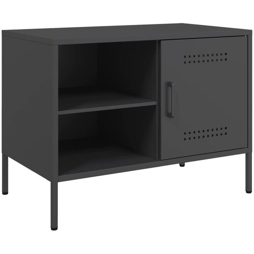 vidaXL TV ormarić crni 68 x 39 x 50,5 cm čelični Cijene