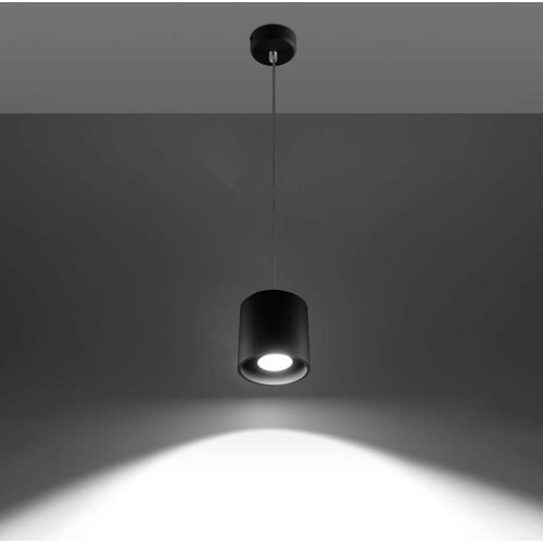  Sollux SL.0051 - Luster na sajli ORBIS 1 1xGU10/40W/230V crna Slike