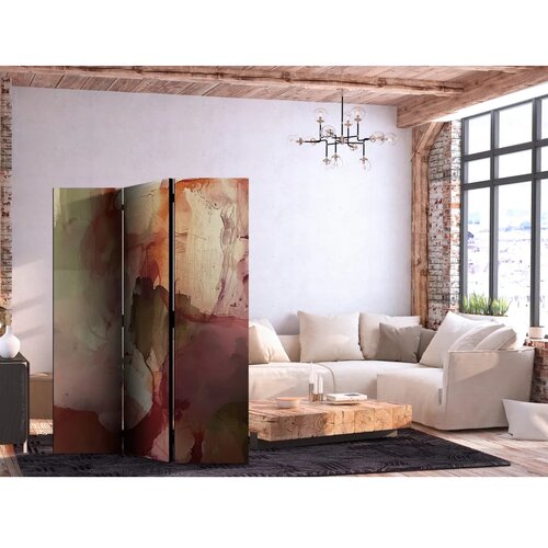  Paravan - Rose Abstraction - Spilled Watercolor Paint in Spring Colors 135x172 Cijene