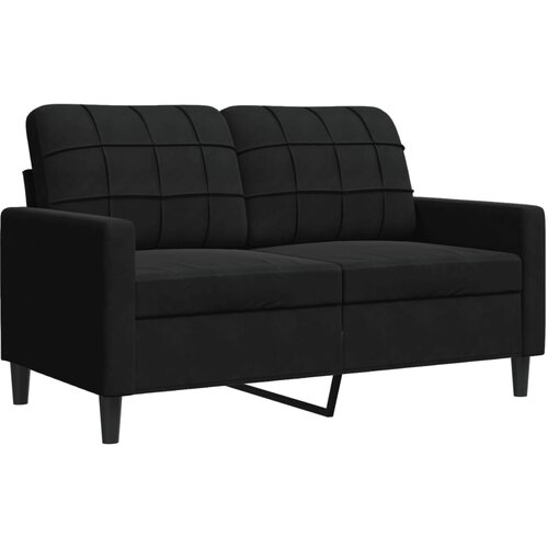 Maison Chic kavč - Sofa - Kanape dvosed črn 120 cm žamet, (21726829) Cene